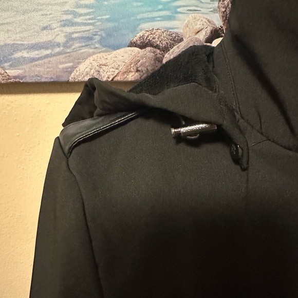 MICHAEL KORS Women's Black Coat Medium - Picture 11 of 17